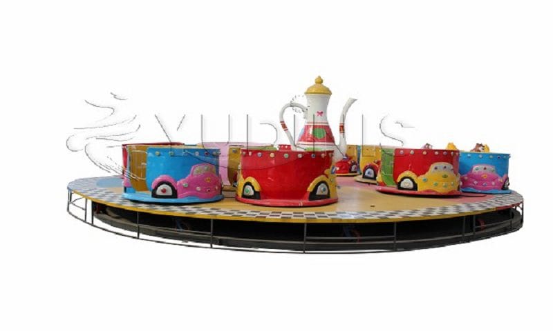 Can this teacups ride be used indoors?