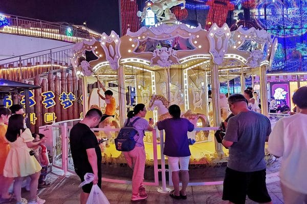 Christmas theme carousel ride for sale