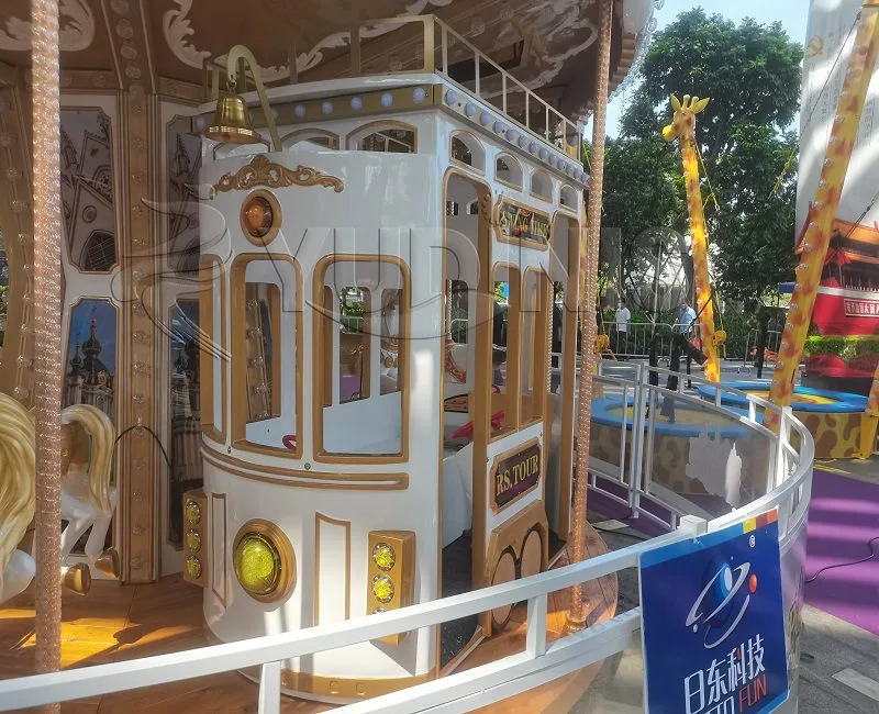 Christmas-Themed Carousel Ride for Sale | Holiday Merry-Go-Round