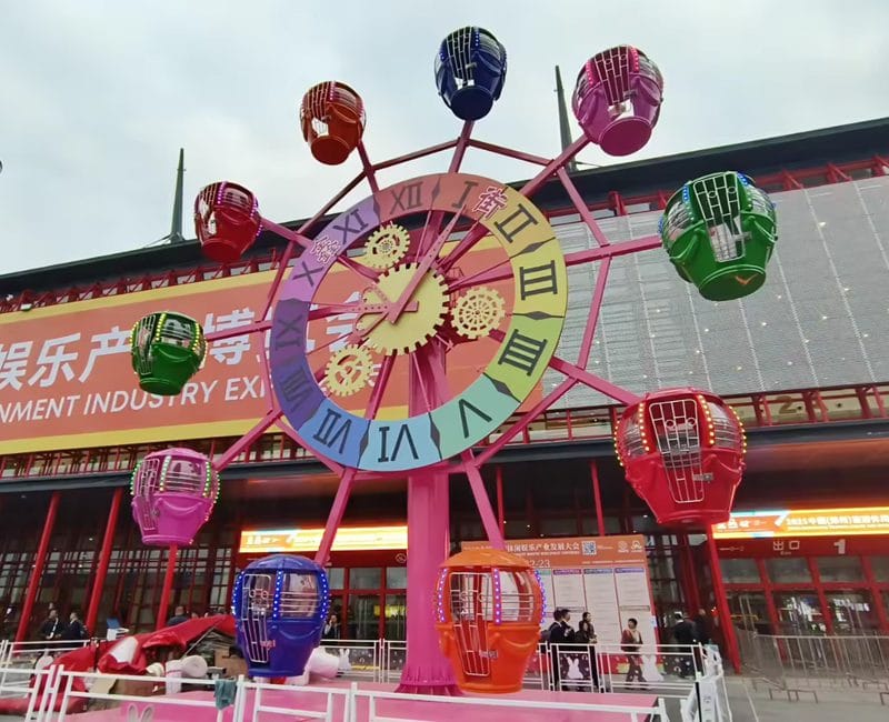 Clock-themed Ferris wheel for sale