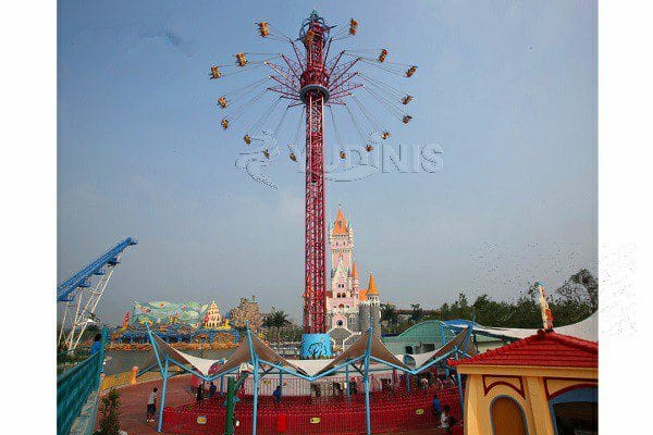 Drop tower ride carnival for sale