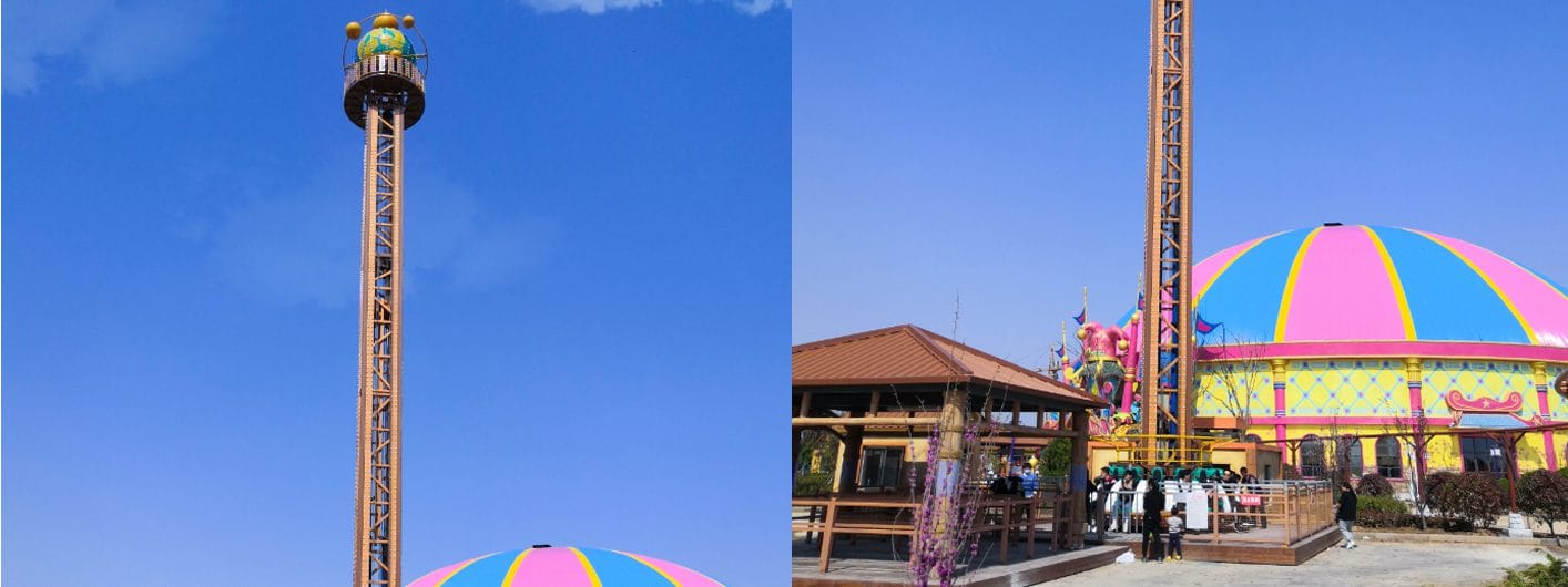 Attract More Visitors with a 16-Seat Free Fall Ride for Your Amusement Park