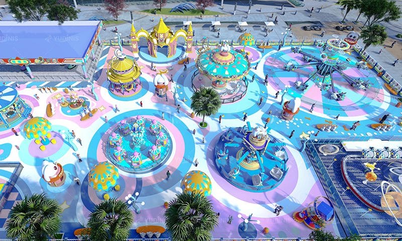 Discover the Features of Our Rabbit-Themed Flying Chair Ride for Sale