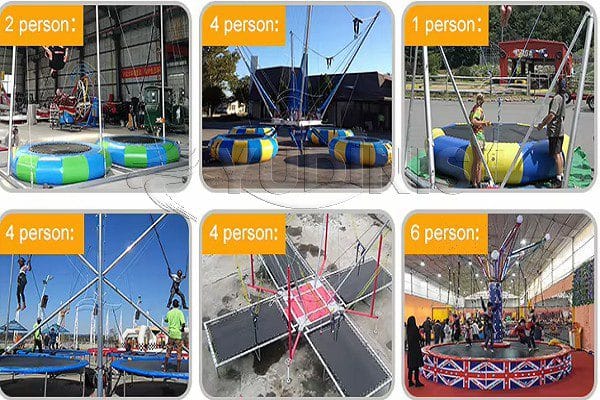 Outdoor Trampoline Equipment for Community Parks
