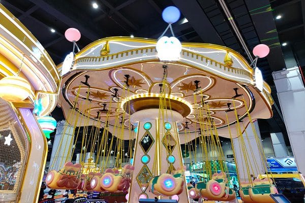 Rabbit-Themed Flying Chair Ride for Sale